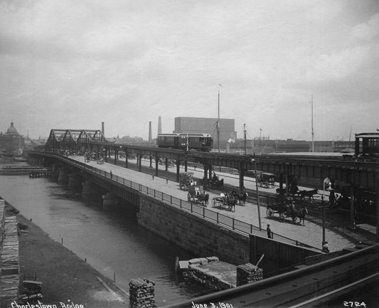 Charlestown Bridge June 3, 1901