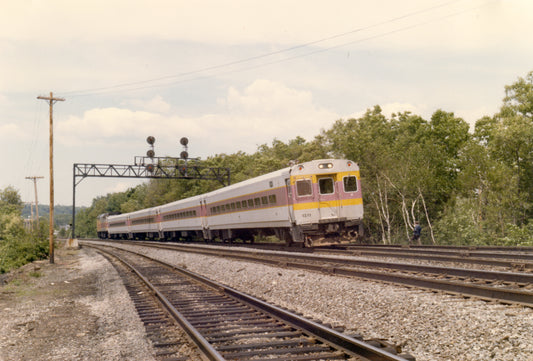MBTA Commuter Rail Controller-Cab #1301, May 25, 1985