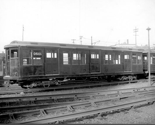 East Boston Tunnel Type 1 Car Circa 1923