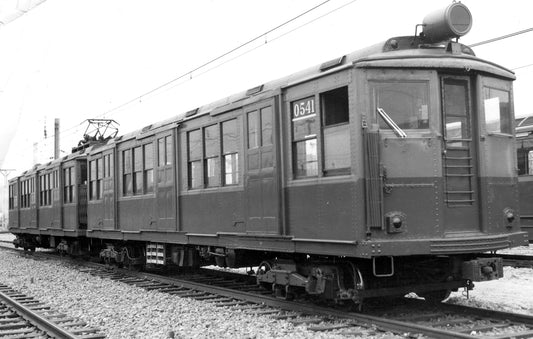 East Boston Tunnel Type 2 Cars Circa 1951