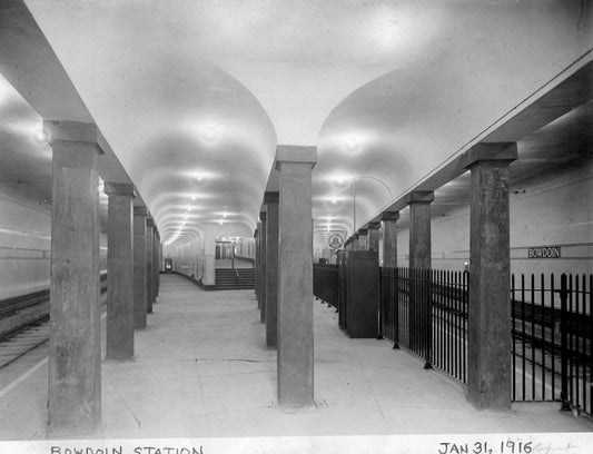 Bowdoin Station January 31, 1916