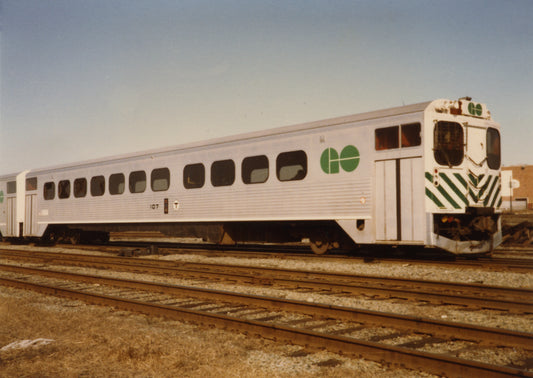 Go Transit Coach in Boston, March 23, 1979