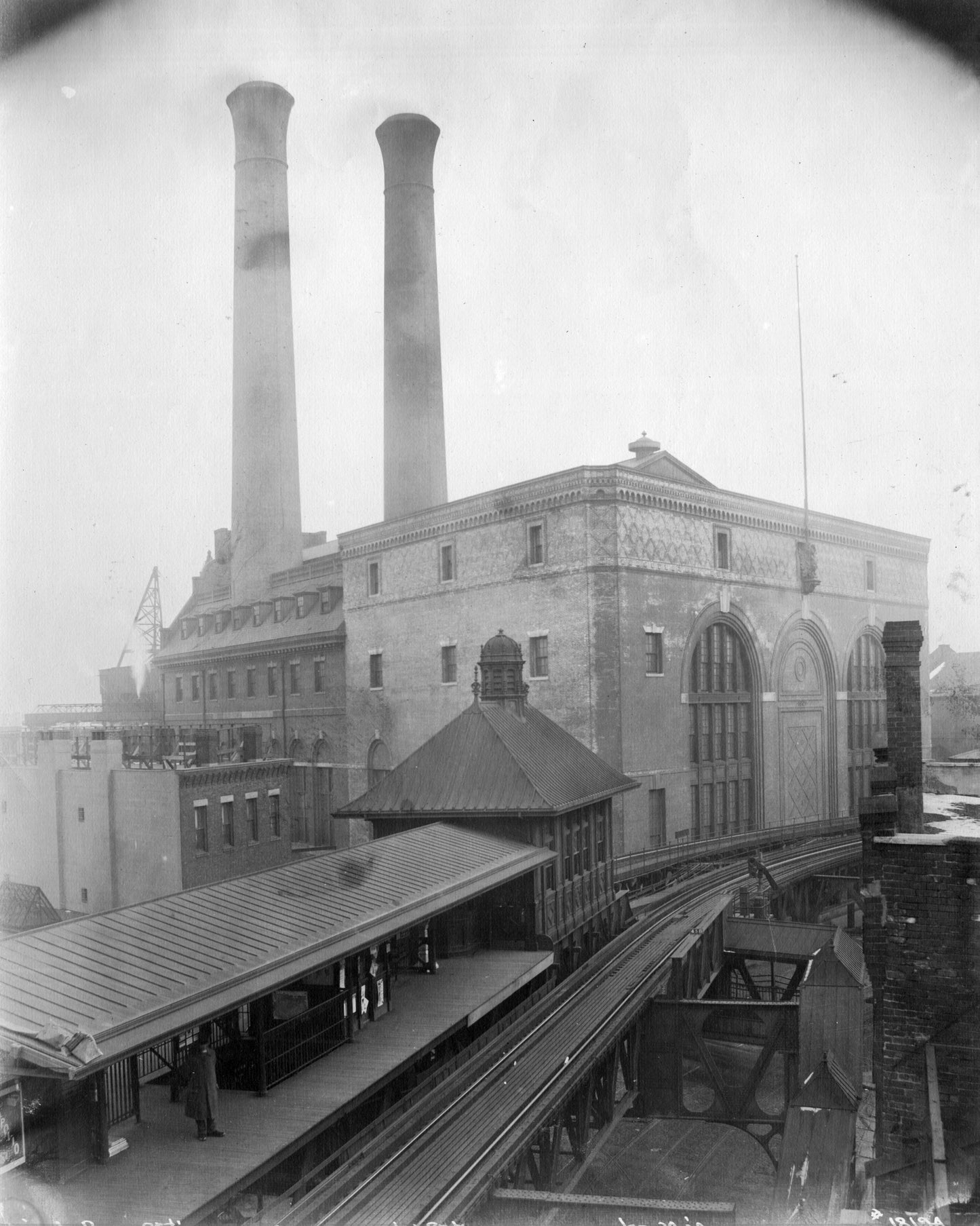 Battery Street Station, Boston, Massachusetts 1901