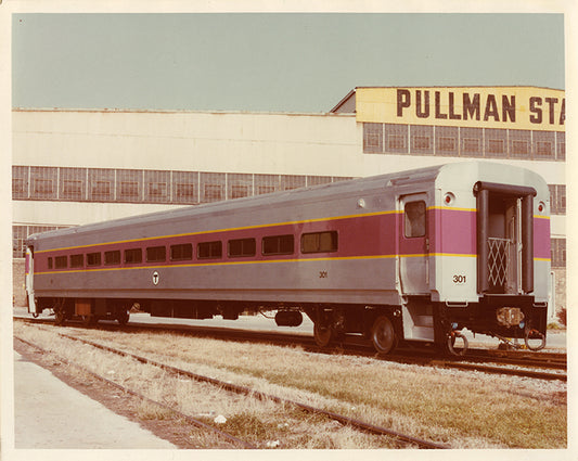 MBTA Commuter Rail Coach #301, Circa 1978