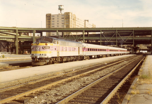 MBTA Commuter Rail Trains at North Station October 1982
