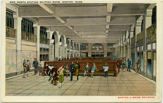 North Station Waiting Room, Boston, Massachusetts