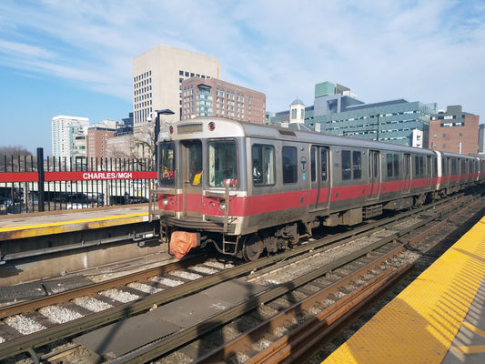 MBTA 1800-series Red Line Train, March 15, 2018