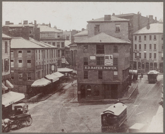 Scollay’s Buildings (North Side) Boston, Massachusetts Circa 1860