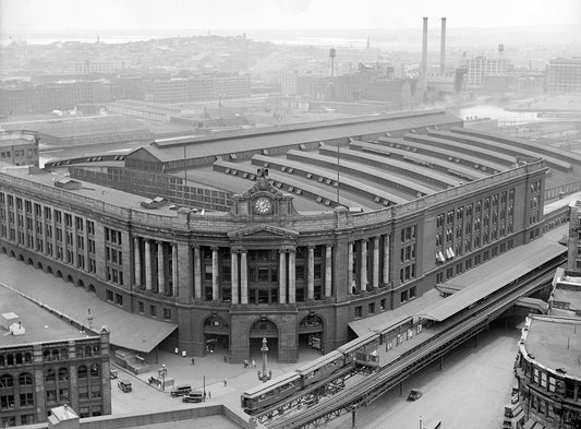 South Station from Above 1929