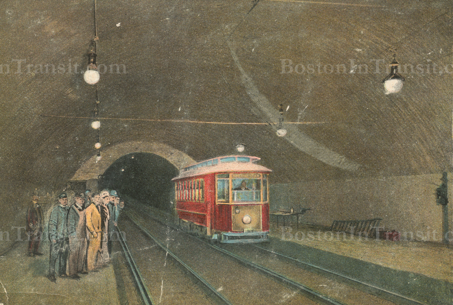 Atlantic Avenue Station with Streetcar 01