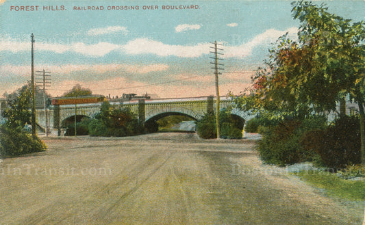 Forest Hills Railroad Viaduct, Boston, Massachusetts