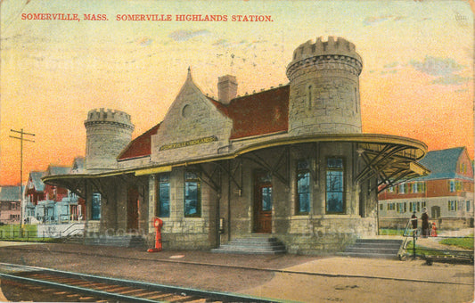 Somerville Highlands Railroad Depot