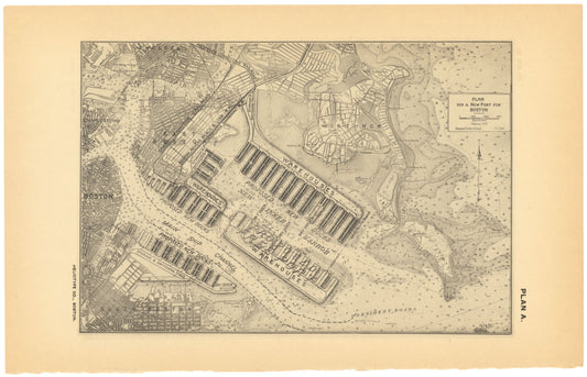 Boston, Massachusetts 1909: Plan A for a New Port