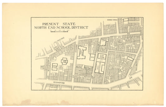 Boston, Massachusetts 1909: North End School District