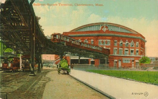 Sullivan Square Station Exterior 06: Circa 1901