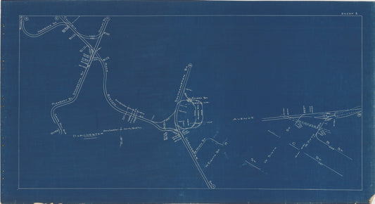 Boston Elevated Railway Co. Track Plans 1936 Plate 02: Dorchester and South Boston