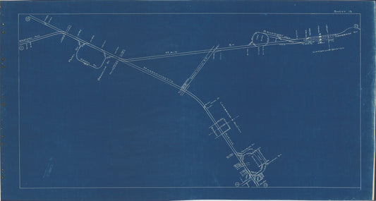 Boston Elevated Railway Co. Track Plans 1936 Plate 13: Cambridge