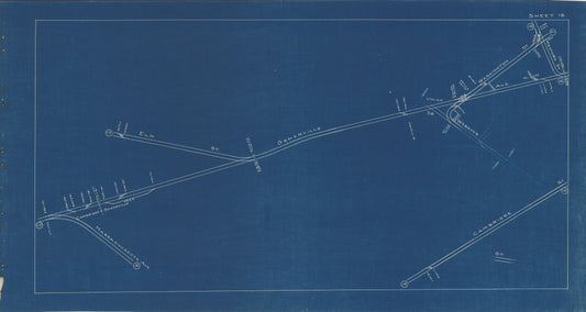 Boston Elevated Railway Co. Track Plans 1936 Plate 18: Cambridge and Somerville