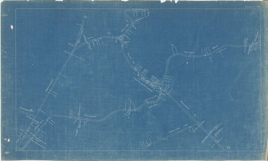 Boston Elevated Railway Co. Track Plans 1921 Plate 24: Malden, Medford, and Somerville