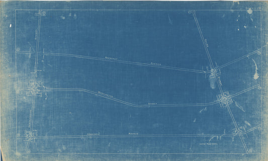 Boston Elevated Railway Co. Track Plans 1921 Plate 26: Boston - South End