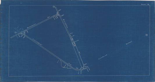 Boston Elevated Railway Co. Track Plans 1936 Plate 28: Boston - Park Square