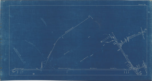 Boston Elevated Railway Co. Track Plans 1936 Plate 33: Boston - Bullfinch Triangle, North Station