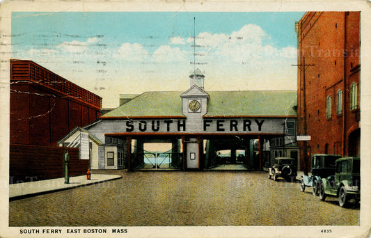 City of Boston South Ferry Terminal, East Boston, Massachusetts