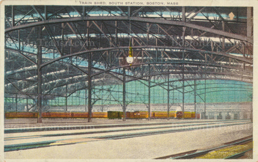 South Station Train Shed Interior