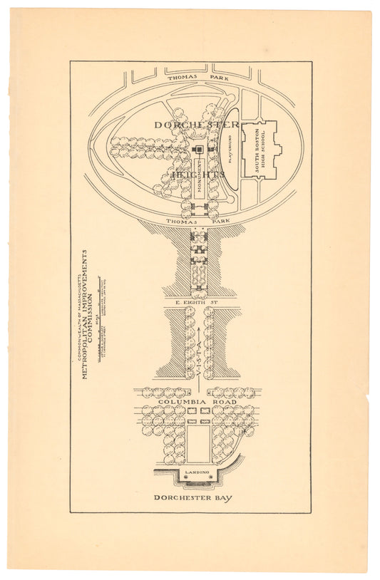 South Boston, Massachusetts 1909: Dorchester Heights to Dorchester Bay