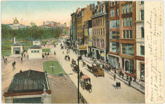 Boylston Street Station Head Houses and Tremont Street 12
