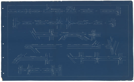 West End Street Railway Co. Track Plans 1892 Plate 06