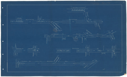 West End Street Railway Co. Track Plans 1892 Plate 07