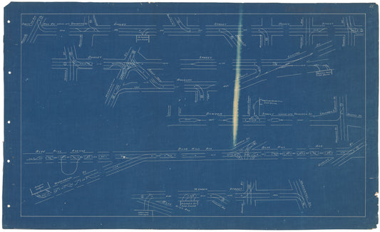 West End Street Railway Co. Track Plans 1892 Plate 11