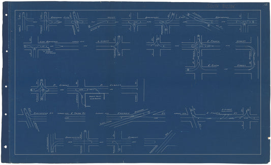 West End Street Railway Co. Track Plans 1892 Plate 12