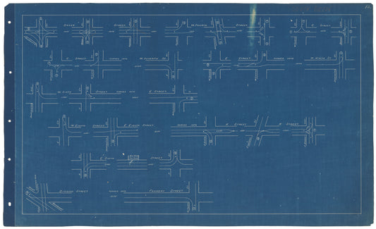 West End Street Railway Co. Track Plans 1892 Plate 13