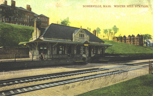 Winter Hill Station, Somerville, Massachusetts