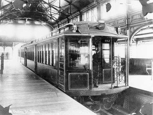 Rapid Transit at Dudley Terminal May 3, 1901