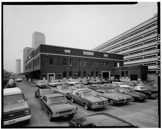 Back Bay Station Parking Lot, Boston, Massachusetts, October 1979