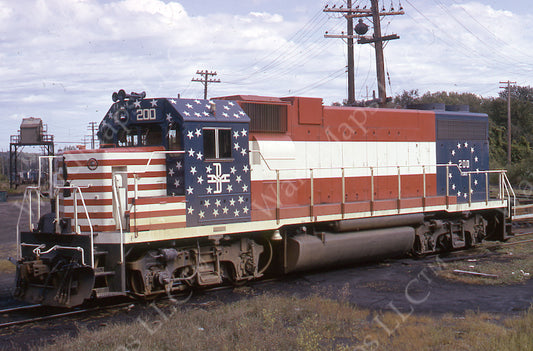Boston & Maine Locomotive #200, 1975