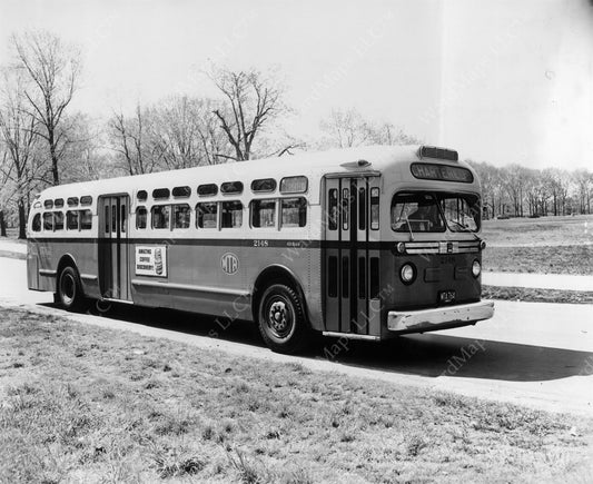 MTA Bus #2148, May 21, 1956