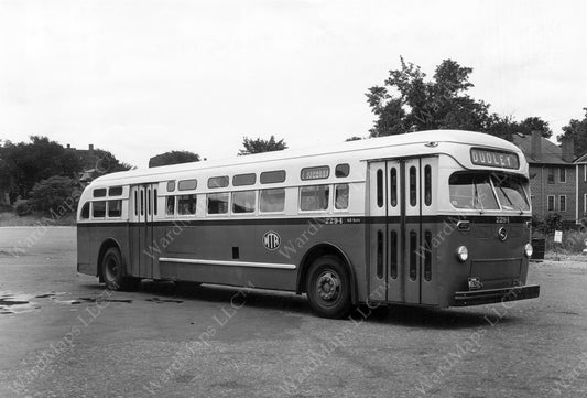 MTA Bus #2294, July 12, 1957