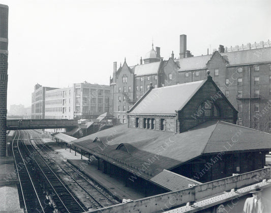 Trinity Place Station, Boston, Massachusetts Circa 1950