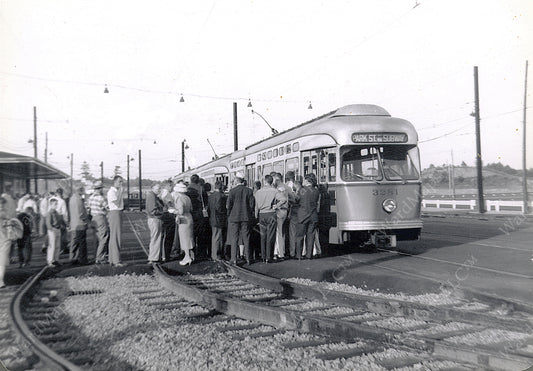Riverside Terminal, First Day of Service, July 4, 1959