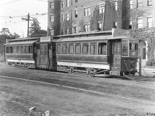 Boston Elevated Railway Co. Articulated Car 1912