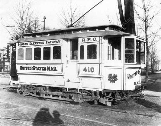 Boston Mail Car #410 Circa 1905