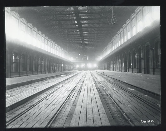 Boston & Maine Railroad Haymarket Passenger Terminal (Train Hall) December 31, 1895