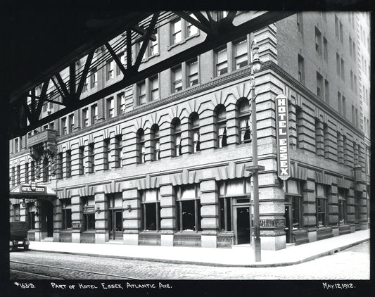 Hotel Essex at the Atlantic Avenue Elevated May 12, 1912