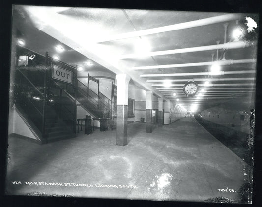 Milk Station Platform November 1908