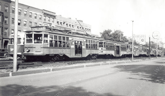 Center-entrance Streetcars for Fenway Park 1941