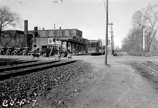 Central Avenue Streetcar Station 1932